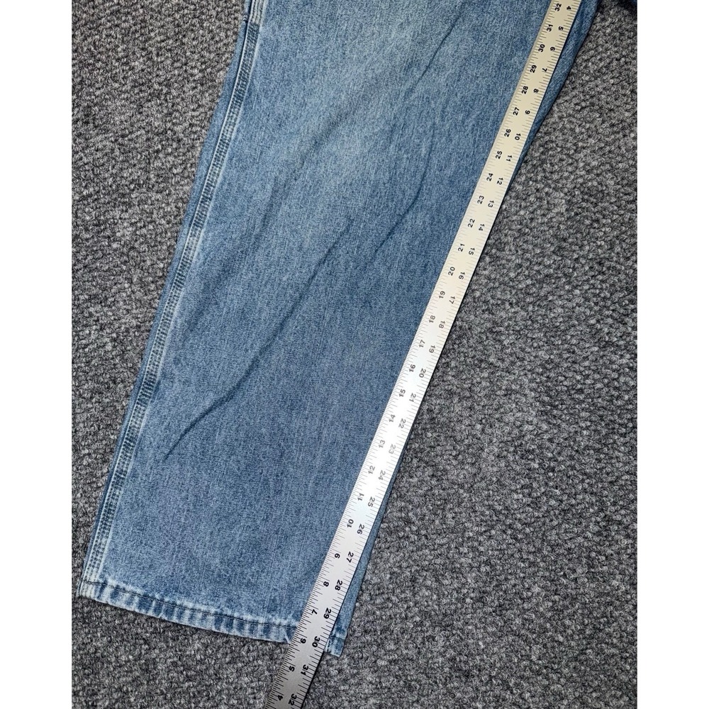 Wrangler Authentics Men's Carpenter Jeans 36x30 Light Wash - Picture 7 of 9